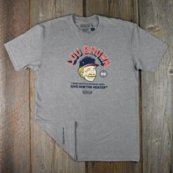 Baseballism Lou Brown Men's T-Shirt -Baseball Store 01 loubrown 3 4