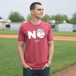 Baseballism No Crying Men's T-Shirt -Baseball Store 01 nocry 3 3