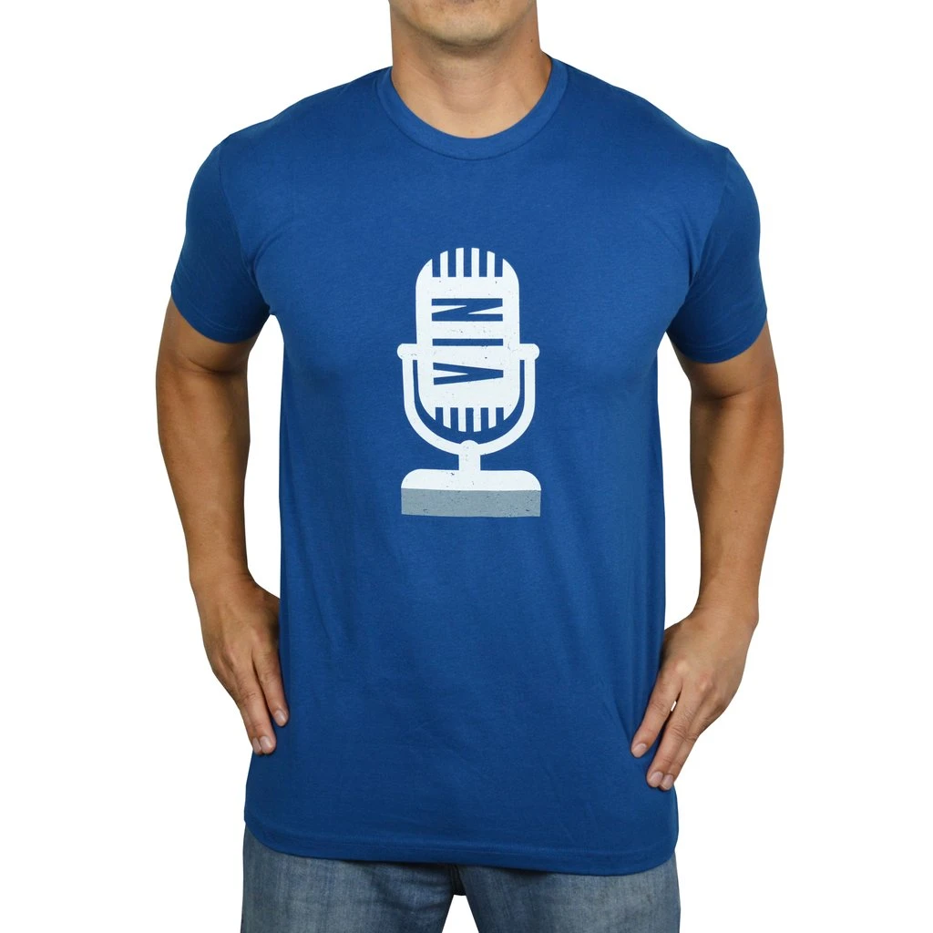 Baseballism Vin Microphone Men's T-Shirt 11 Baseballism Vin Microphone Men's T-Shirt - Image 11