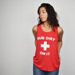 Baseballism Rub Dirt Women's Tank -Baseball Store 06 rubtank 3 1