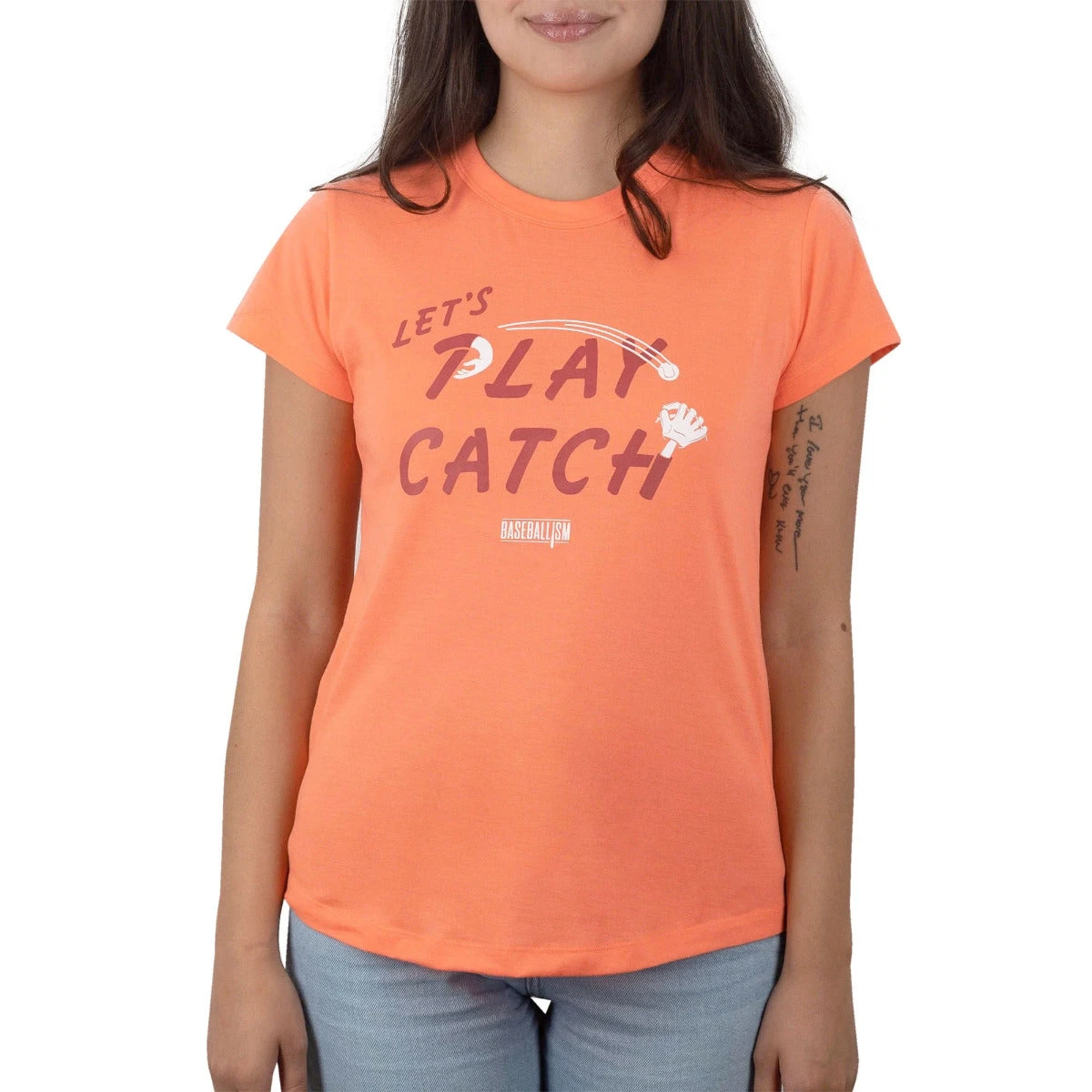 Baseballism Women's Play Catch T-Shirt 5 Baseballism Women's Play Catch T-Shirt - Image 5