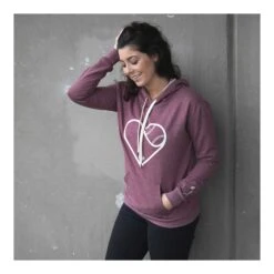 Baseballism Heart Seams Women's Hoodie -Baseball Store 08 HEARTSEAMS 2