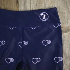 Baseballism Love Baseball Leggings -Baseball Store 09 loveleg 7