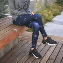 Baseballism Love Baseball Leggings -Baseball Store 09 loveleg 8 1