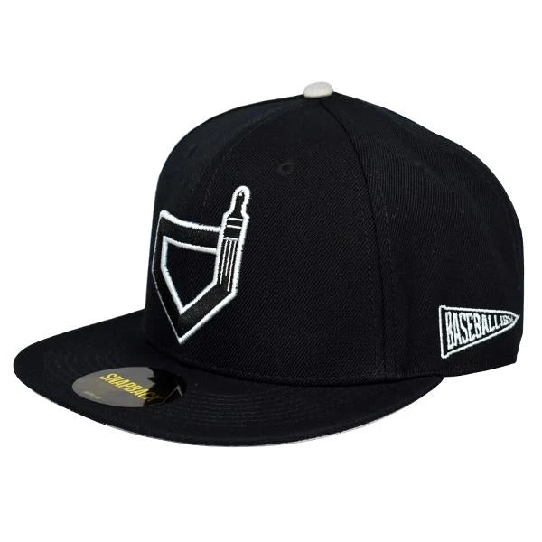 Baseballism Snapback Paint It Black Cap 2 Baseballism Snapback Paint It Black Cap - Image 2