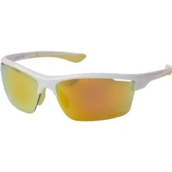Rawlings LTS 10260968 Adult Sunglasses White/Orange Mirror Lens