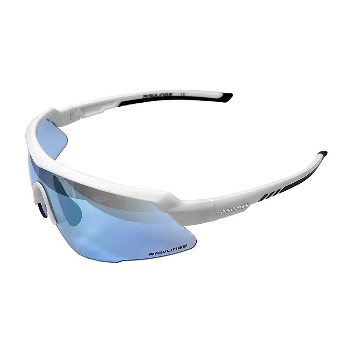 Rawlings LTS 10260971 Adult Sunglasses White/Blue Mirror Lens 1 Rawlings LTS 10260971 Adult Sunglasses White/Blue Mirror Lens