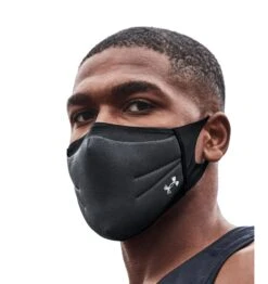 Under Armour Sports Mask - Black -Baseball Store 1368010 002 4 2