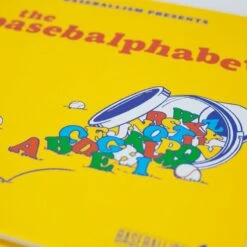 Baseballism Basebalphabet Book -Baseball Store 18 alpha 1 4