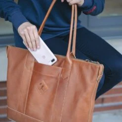 Baseballism Cathy Tote - Light Brown -Baseball Store 18 cathytote lb 1