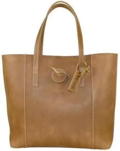Baseballism Vintage Tote - Light Brown