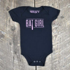 Baseballism Bat Girl Onesie -Baseball Store 22 batgirl 3 2