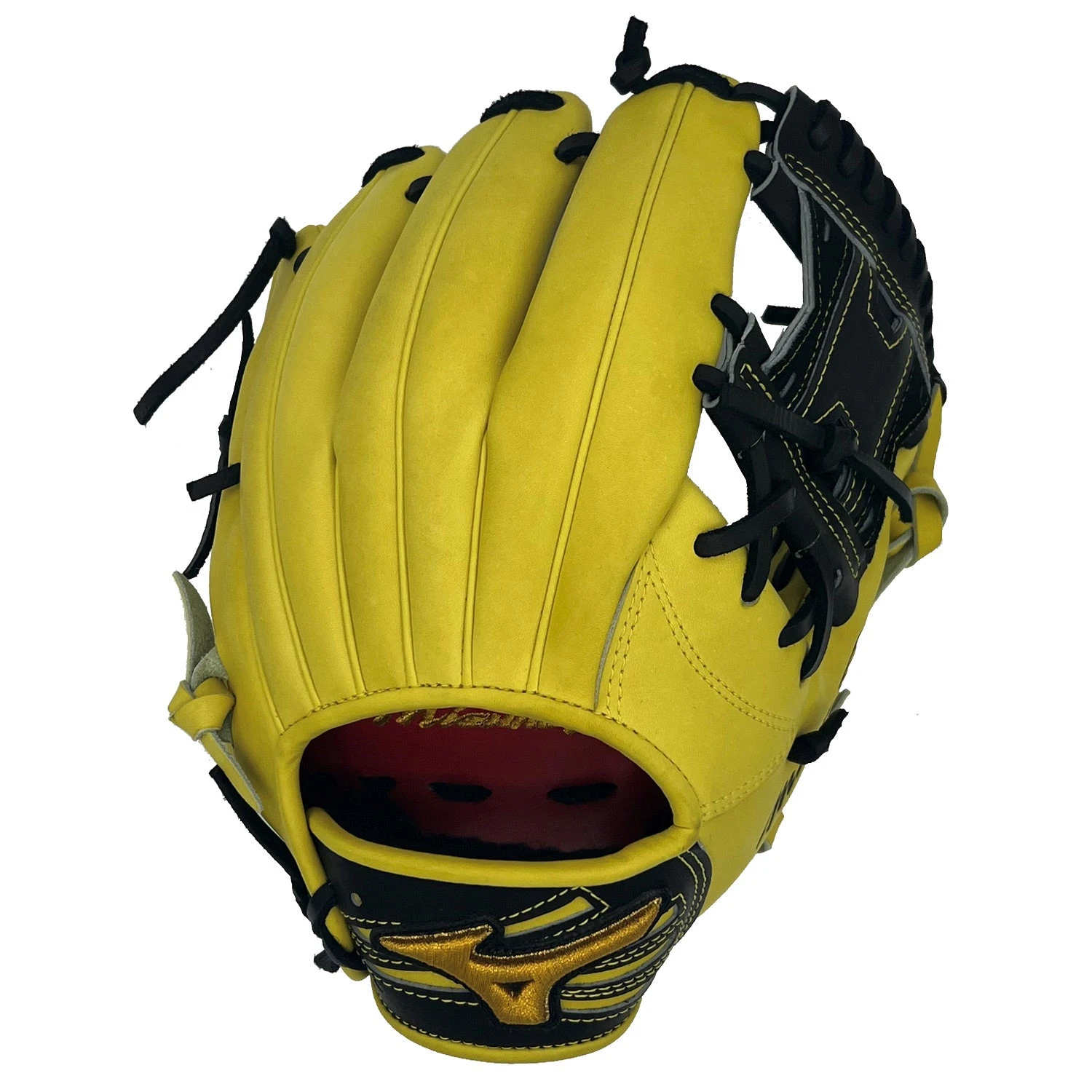 Mizuno Pro Custom GMP-HAGA1150A "Hazardous" Yellow/Black 11.5" 1 Mizuno Pro Custom GMP-HAGA1150A "Hazardous" Yellow/Black 11.5"