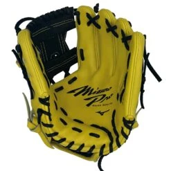 Mizuno Pro Custom GMP-HAGA1150A "Hazardous" Yellow/Black 11.5" 7 Mizuno Pro Custom GMP-HAGA1150A "Hazardous" Yellow/Black 11.5" -Baseball Store 313151 R490 11 1150 1