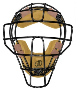 Force3 Traditional Defender Mask -Baseball Store BD31 1 8 2 22 Force3 Defender Traditional Mask Front Tan Black