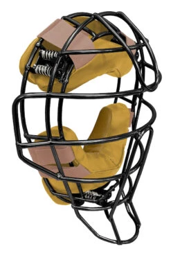 Force3 Traditional Defender Mask -Baseball Store BD31 11 122 Defender Traditional Mask Angle Tan Black