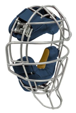 Force3 Traditional Defender Mask -Baseball Store BD31 11 4 1 22 Force3 Defender Traditional Mask Angle Navy Silver