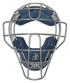 Force3 Traditional Defender Mask -Baseball Store BD31 11 4 1 22 Force3 Defender Traditional Mask Front Navy Silver