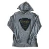Warstic Arrowhead Long Sleeve Hoodie Tee Grey