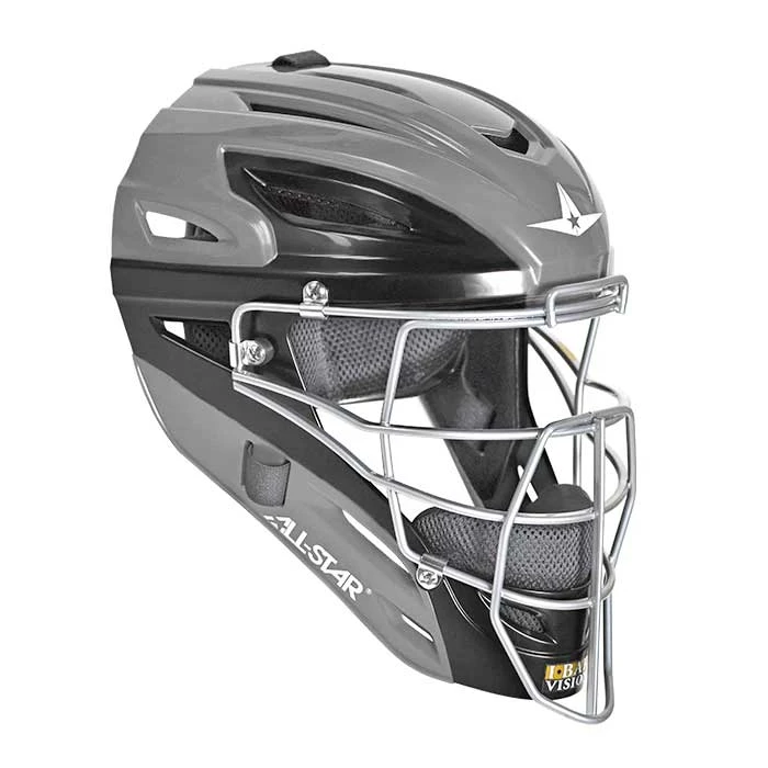 All-Star System 7 MVP2500GTT Graphite Two Tone Adult Catchers Helmet 5 All-Star System 7 MVP2500GTT Graphite Two Tone Adult Catchers Helmet - Image 5