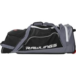 Rawlings R1502 Wheeled Catcher's Bag -Baseball Store R1502 B 2