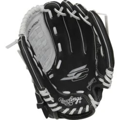 Rawlings Sure Catch Youth Series Baseball Glove 10 1/2" -Baseball Store SC105BGB 6 0 1