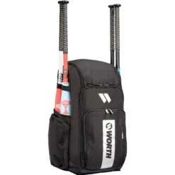 Worth Pro Slo-Pitch Backpack - Black -Baseball Store W00682202 2