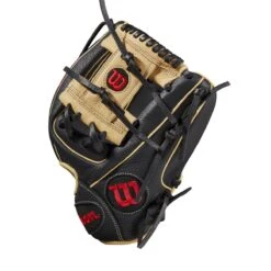 Wilson A700 H-Web Black/Blonde/Red 11.5"-RHT -Baseball Store WBW100126 2 A700 115 Black Blonde