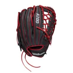 Wilson A700 Pro T-Lace Web Black/Red 12"