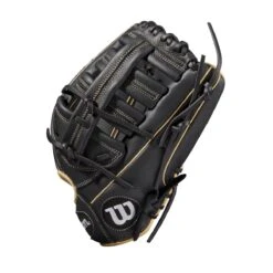 Wilson A700 Single Post Black/Blonde/White 12.5" -Baseball Store WBW100129 2 A700 125 Black Blonde