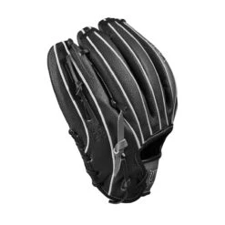 Wilson A2K 1787SC SuperSkin Black/White 11.75"-RHT -Baseball Store WBW100892 3 A2K IF 1787SC 1175 BlackSS GreyDimple Grey