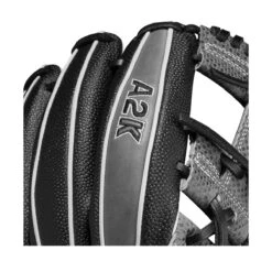 Wilson A2K 1787SC SuperSkin Black/White 11.75"-RHT -Baseball Store WBW100892 5 A2K IF 1787SC 1175 BlackSS GreyDimple Grey