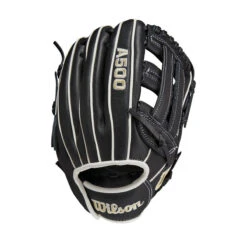 Wilson A500 Dual Post Black/Blonde/White 10.5"-RHT