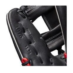 Wilson A2000 1975 Black/White/Red 11.75"-RHT -Baseball Store WBW100970 6 2023 A2000 IF 1975 1175 Black White Red