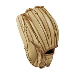 Wilson A2000 SuperSkin 1912 SaddleTan/Blonde/Yellow 12"-RHT -Baseball Store WBW100972 3 2023 A2000 IF 1912SS 12 BlondeSS SaddleTan Yellow