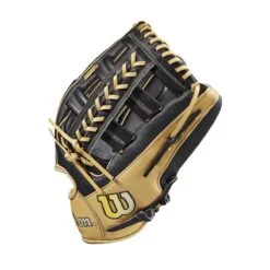Wilson A2000 SuperSkin 1810 Black/Blonde 12.75" -Baseball Store WBW100973 2 2023 A2000 OF 1810SS 1275 Black BlackSS Blonde