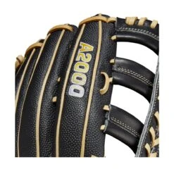 Wilson A2000 SuperSkin 1810 Black/Blonde 12.75" -Baseball Store WBW100973 5 2023 A2000 OF 1810SS 1275 Black BlackSS Blonde
