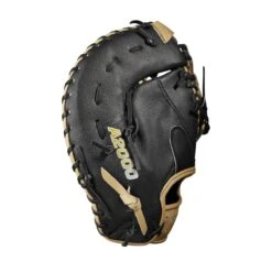 Wilson A2000 SuperSkin 1679 Black/Blonde 12.5" -Baseball Store WBW100979 3 A2000 1B 1679SS 125 Black BlackSS Blonde