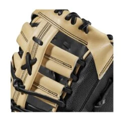 Wilson A2000 SuperSkin 1679 Black/Blonde 12.5" -Baseball Store WBW100979 4 A2000 1B 1679SS 125 Black BlackSS Blonde