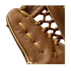 Wilson A2000 Pedroia Fit PF89 Saddle Tan 11.5" -Baseball Store WBW100982 6 2023 A2000 P IF PF89 115 SaddleTan Blonde