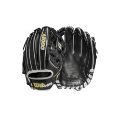 Wilson A2000SC 1786 Black/White/Yellow 11.5"-RHT -Baseball Store WBW100985 8 A2000 IF 1786SC SPIN CONTROL 115 Black White