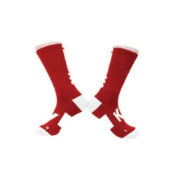 Kahunaverse Crew Socks -Baseball Store kv crew socks red 2