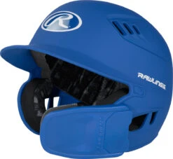 Rawlings R16 Velo Helmet - 1 Tone Matte Reversible EXT - SR -Baseball Store r6r07s mr rev 5