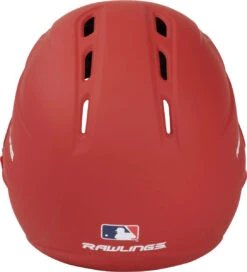 Rawlings R16 Velo Helmet - 1 Tone Matte Reversible EXT - SR -Baseball Store r6r07s ms rev 2