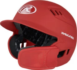 Rawlings R16 Velo Helmet - 1 Tone Matte Reversible EXT - SR -Baseball Store r6r07s ms rev 5