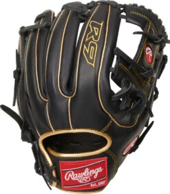 Rawlings R9 Baseball 11 1/2" Inf, Conv/Pro I Web