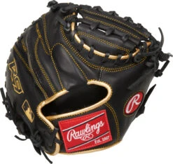 Rawlings R9 Baseball 27" Training Catchers Mitt Conv/ 1PC - RHT
