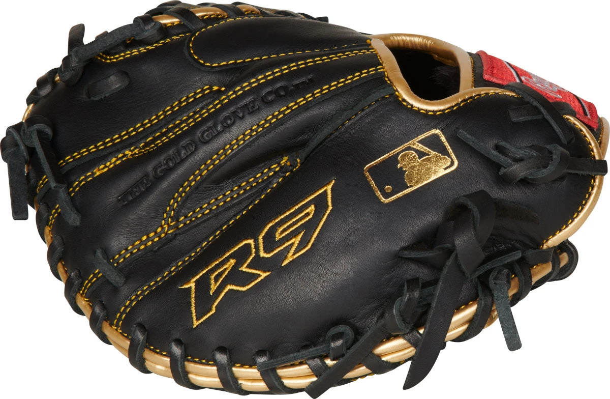 Rawlings R9 Baseball 27" Training Catchers Mitt Conv/ 1PC - RHT 5 Rawlings R9 Baseball 27" Training Catchers Mitt Conv/ 1PC - RHT - Image 5