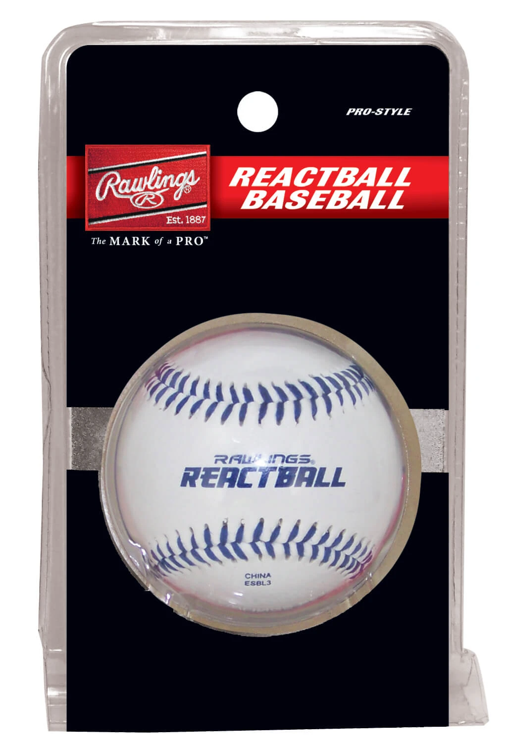 Rawlings Pro-Style Reactball Baseball 1 Rawlings Pro-Style Reactball Baseball