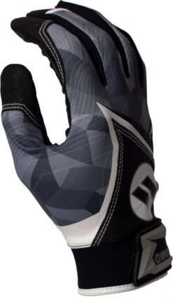 Worth Pro Series Batting Gloves - Black 21 Worth Pro Series Batting Gloves - Black -Baseball Store wbgl20 blk 2 1